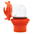 Camco RhinoFLEX Elbow  4 In 1 Adapter wSwivel Bayonet Fitting 39736