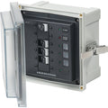 Blue Sea 3130  SMS Panel Enclosure wMain  3 Branch 15A  120V AC 3130