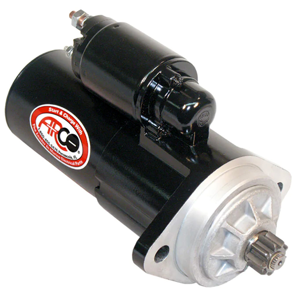 ARCO Marine Top Mount Inboard Starter wGear Reduction  Counter Clockwise Rotation 30459