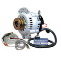 Balmar Alternator 100 AMP Kit 12V 12 Single Foot Spindle Mount Dual Vee Pulley Regulator  Temp Sensor 621VUPMC100DV