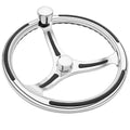 Schmitt Marine Primus Model 740  135 Wheel wKnob  Finger Grip  34 Tapered Shaft wFaux Nut  12  34 Adapters 7401321FGKR