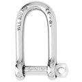 Wichard SelfLocking Long D Shackle  10mm Diameter  1332 01215