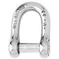 Wichard SelfLocking Allen Head Pin D Shackle  10mm Diameter  1332 01305
