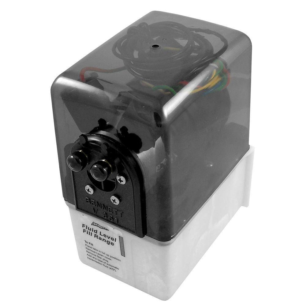 Bennett Marine Hydraulic Power Unit 12V w Deutsch Connector OEM V351HPU1D
