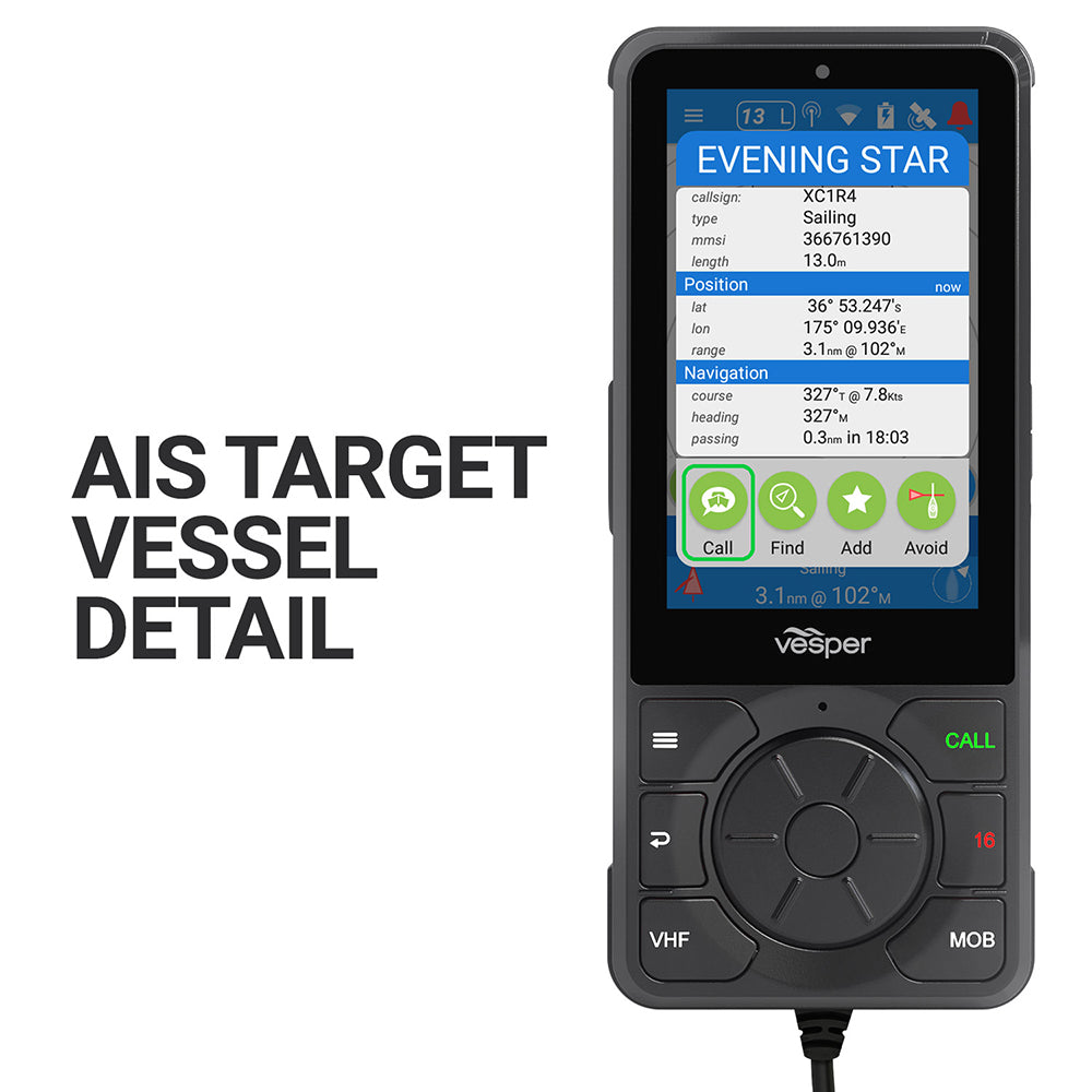 Vesper Cortex V1  VHF Radio wSOTDMA SmartAIS  Remote Vessel Monitoring  Works Worldwide 0100281420